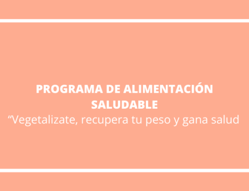 PROGRAMA DE ALIMENTACIÓN SALUDABLE
